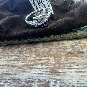 Michael Kors NWT buckle ring size 8